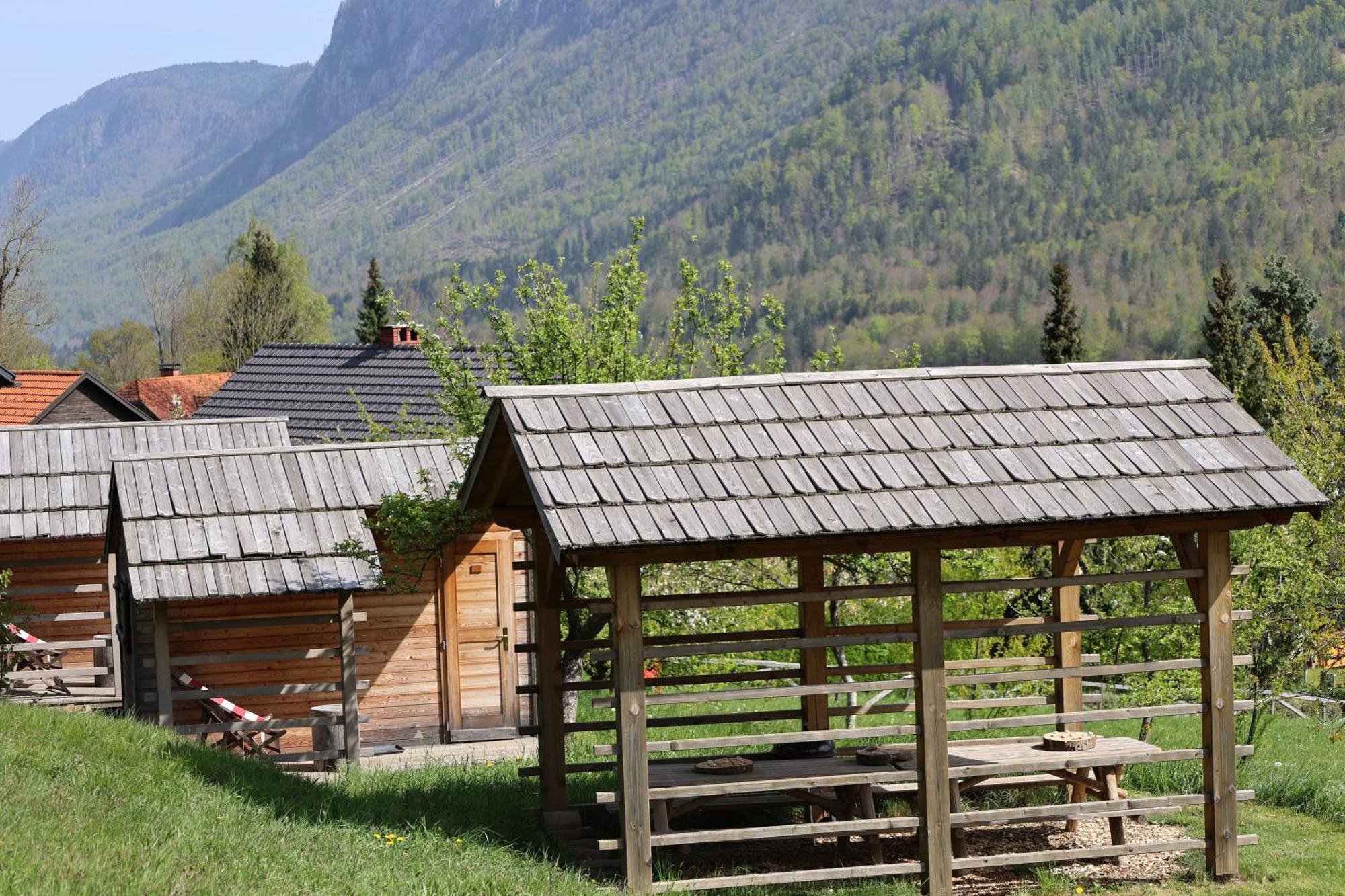 Mountain View Glamping Villa Dovje Exteriör bild